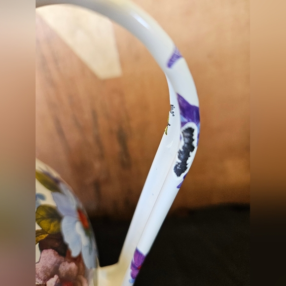 Mackenzie Childs Flower Market White Drink Pitcher - Picture 9 of 10